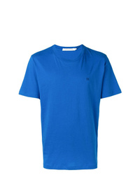T-shirt girocollo blu di Calvin Klein Jeans