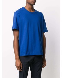 T-shirt girocollo blu di Joseph