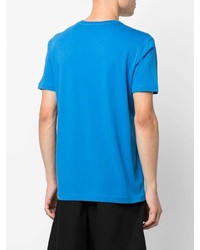 T-shirt girocollo blu di Iceberg
