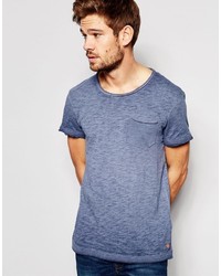 T-shirt girocollo blu di Esprit