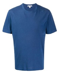 T-shirt girocollo blu di James Perse