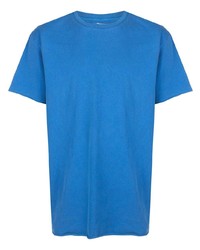 T-shirt girocollo blu di John Elliott