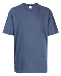T-shirt girocollo blu di Ksubi