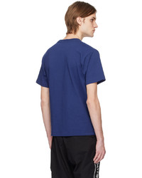 T-shirt girocollo blu di BAPE