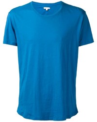 T-shirt girocollo blu di Orlebar Brown