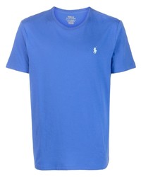 T-shirt girocollo blu di Polo Ralph Lauren