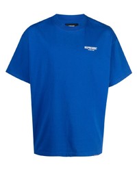 T-shirt girocollo blu di Represent