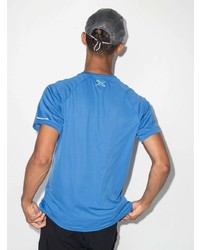 T-shirt girocollo blu di 2XU