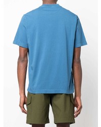 T-shirt girocollo blu di Paul Smith