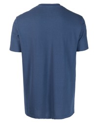 T-shirt girocollo blu di Altea