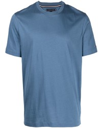 T-shirt girocollo blu di Tommy Hilfiger