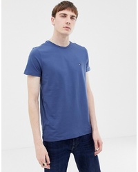 T-shirt girocollo blu di Tommy Hilfiger