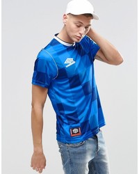 T-shirt girocollo blu di Umbro