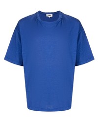 T-shirt girocollo blu di YMC