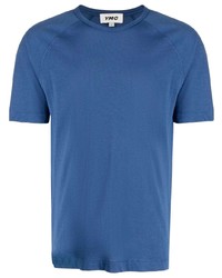 T-shirt girocollo blu di YMC