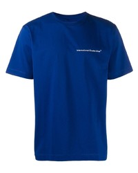 T-shirt girocollo blu di Études