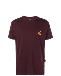 T-shirt girocollo bordeaux di Vivienne Westwood Anglomania