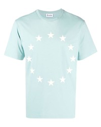 T-shirt girocollo con stelle azzurra di Études