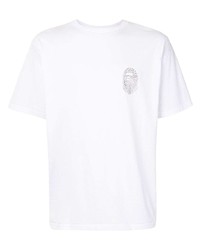 T-shirt girocollo decorata bianca di A Bathing Ape