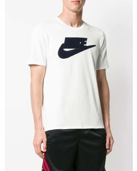 T-shirt girocollo decorata bianca di Nike