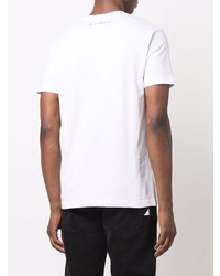 T-shirt girocollo decorata bianca di John Richmond