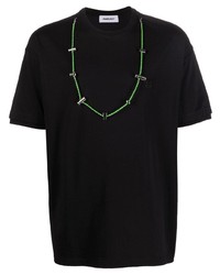 T-shirt girocollo decorata nera di Ambush
