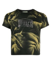 T-shirt girocollo decorata nera di Aries