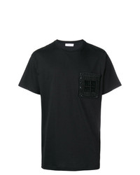 T-shirt girocollo decorata nera di Ih Nom Uh Nit