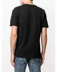 T-shirt girocollo decorata nera di CK Jeans