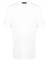 T-shirt girocollo di seta bianca di Ermenegildo Zegna XXX