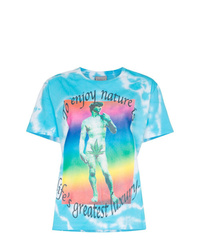T-shirt girocollo effetto tie-dye acqua di Ashley Williams