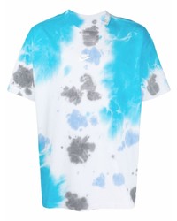 T-shirt girocollo effetto tie-dye acqua di Nike