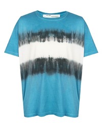 T-shirt girocollo effetto tie-dye acqua di Off-White