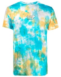 T-shirt girocollo effetto tie-dye acqua di RIPNDIP