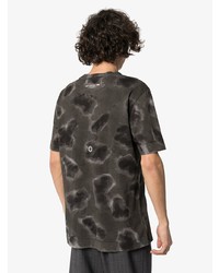 T-shirt girocollo effetto tie-dye grigio scuro di 1017 Alyx 9Sm