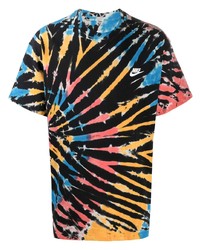 T-shirt girocollo effetto tie-dye multicolore di Nike