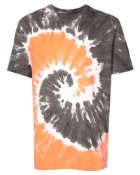 T-shirt girocollo effetto tie-dye multicolore di OSKLEN