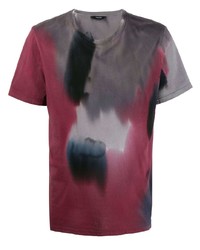 T-shirt girocollo effetto tie-dye multicolore di Zadig & Voltaire