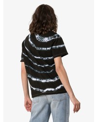 T-shirt girocollo effetto tie-dye nera di Ashley Williams