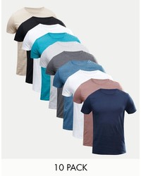 T-shirt girocollo foglia di tè di Asos