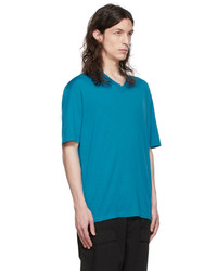 T-shirt girocollo foglia di tè di Ermenegildo Zegna Couture