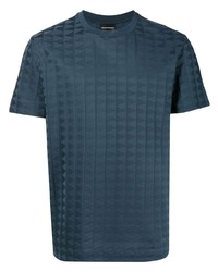 T-shirt girocollo foglia di tè di Emporio Armani