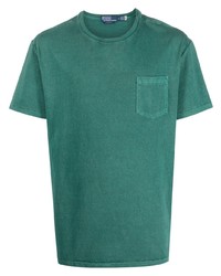 T-shirt girocollo foglia di tè di Polo Ralph Lauren