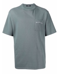 T-shirt girocollo foglia di tè di UNDERCOVE