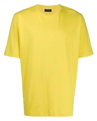 T-shirt girocollo gialla di Joseph