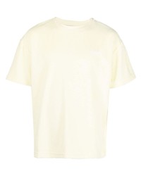 T-shirt girocollo gialla di MOUTY