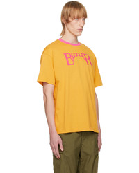 T-shirt girocollo gialla di BUTLER SVC
