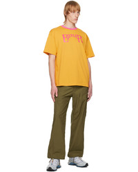 T-shirt girocollo gialla di BUTLER SVC