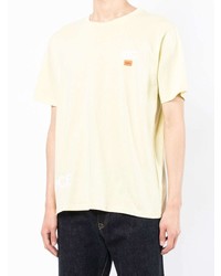 T-shirt girocollo gialla di Musium Div.