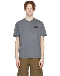T-shirt girocollo grigia di AFFXWRKS